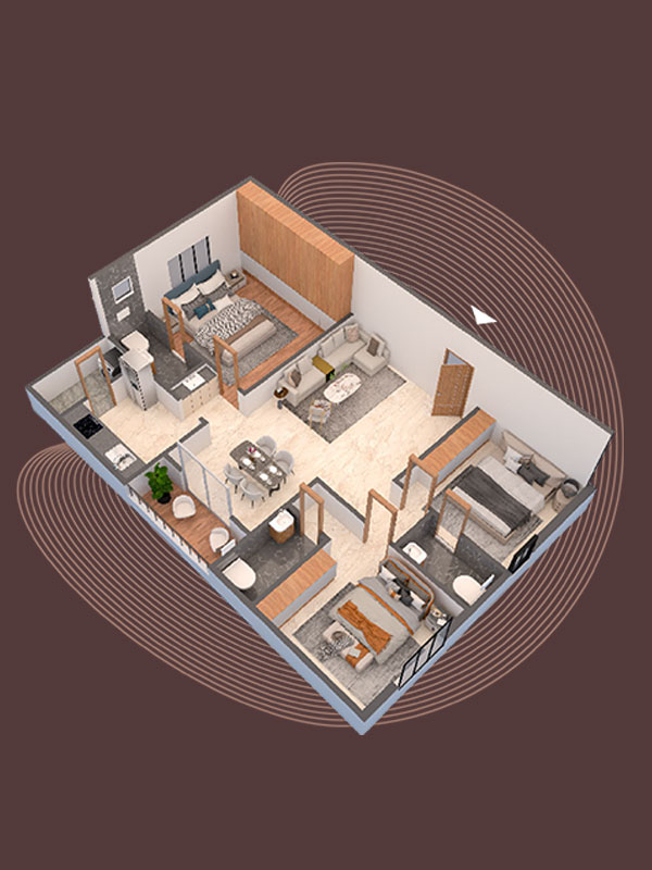 4 BHK North